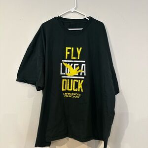 Oregon Ducks‎ “Fly Like a Duck” Graphic T-Shirt Men’s Size 5XL Green Cotton
